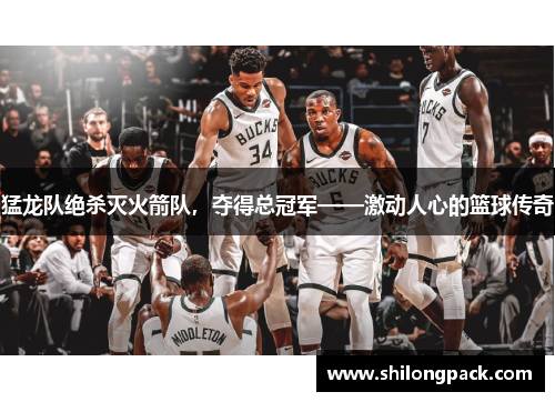 猛龙队绝杀灭火箭队，夺得总冠军——激动人心的篮球传奇